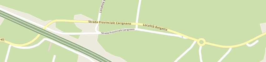 Mappa della impresa spaff sas a FANO