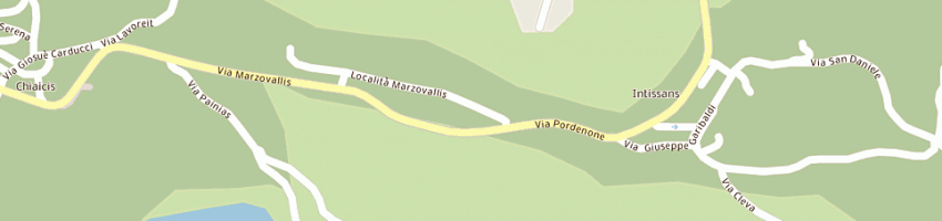 Mappa della impresa vivaio forestale avons a VERZEGNIS