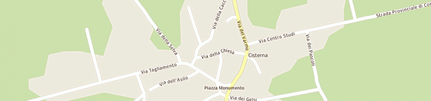 Mappa della impresa ferazzutti giovanni a COSEANO