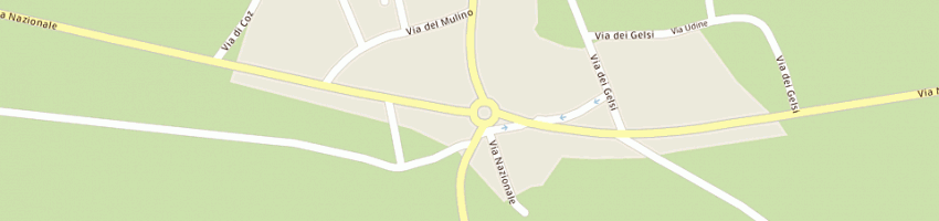 Mappa della impresa bello andrea a COSEANO