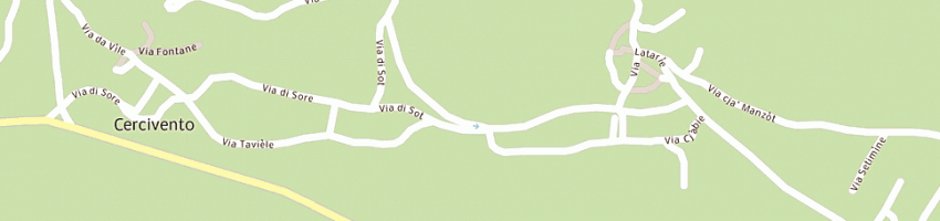 Mappa della impresa dassi beniamino a CERCIVENTO