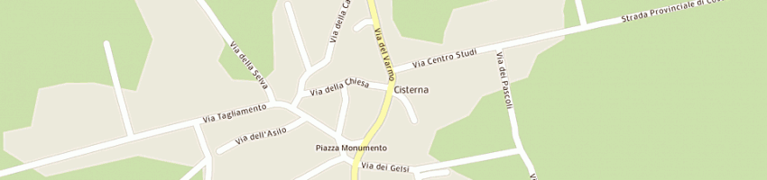 Mappa della impresa masotti augusto a COSEANO