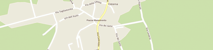 Mappa della impresa masotti cinzia a COSEANO