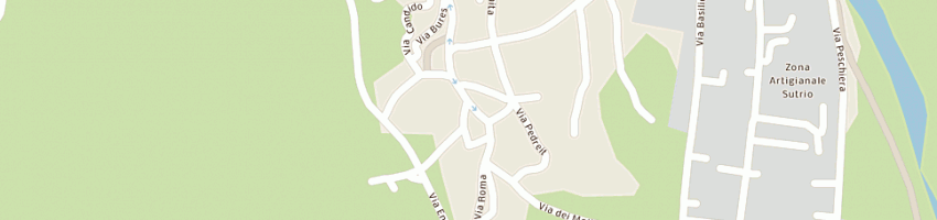 Mappa della impresa albergo bellavista di pg de infanti e c sas a SUTRIO