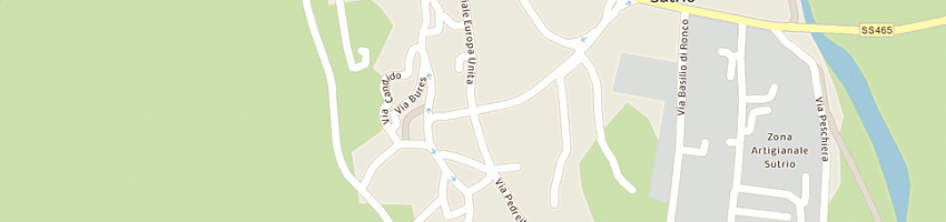 Mappa della impresa carniawood srl a SUTRIO