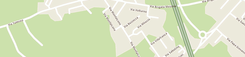Mappa della impresa gabrielli dalmazio a FANO