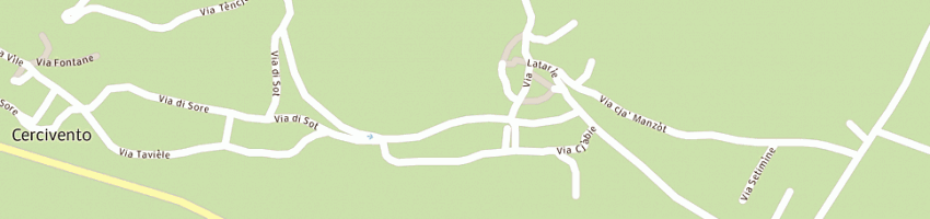 Mappa della impresa gillan di dassi candido e de reggi fausto (snc) a CERCIVENTO
