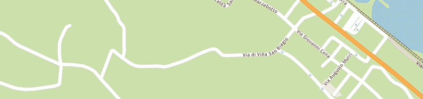 Mappa della impresa villa san biagio casa di spiritualita opera don orione a FANO