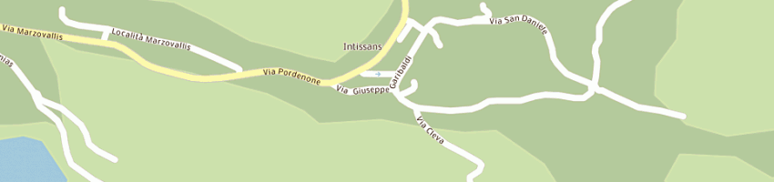 Mappa della impresa azienda agricola gnaus di barbacetto giacomino a VERZEGNIS