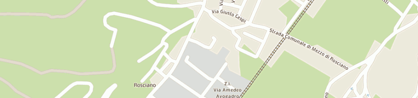 Mappa della impresa g e b tessile biagioni iole e c (snc) a FANO