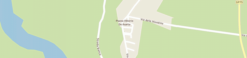 Mappa della impresa trattoria al parco a RONCHIS