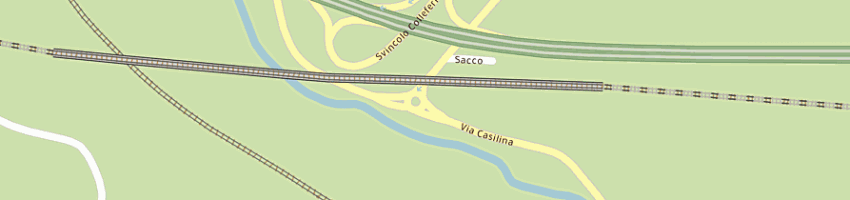 Mappa della impresa rc 18 import export spa a COLLEFERRO
