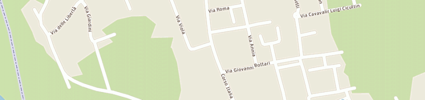 Mappa della impresa tendastar a LATISANA