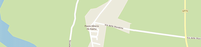 Mappa della impresa municipio a RONCHIS