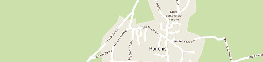 Mappa della impresa gigante claudio a RONCHIS