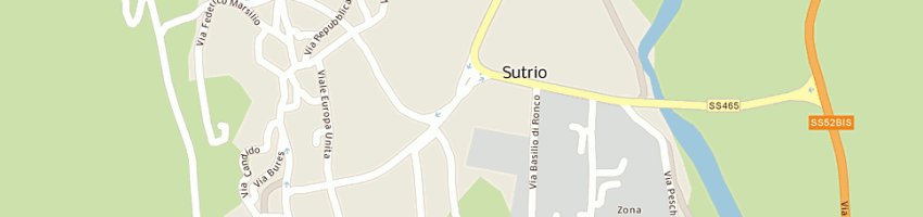 Mappa della impresa di ronco mobilifici srl a SUTRIO