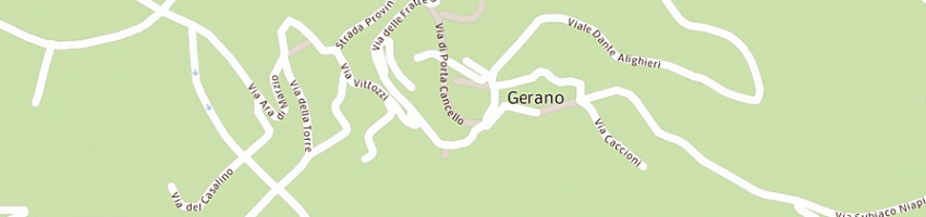 Mappa della impresa proietti alessandro a GERANO