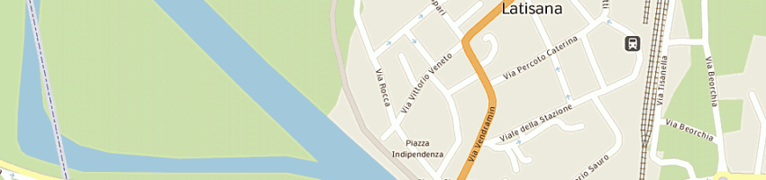 Mappa della impresa il papiro snc di botta pasquale e pitton gianpiero a LATISANA