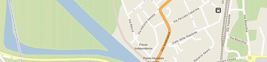 Mappa della impresa polaris sas di zanin daniela e c a LATISANA