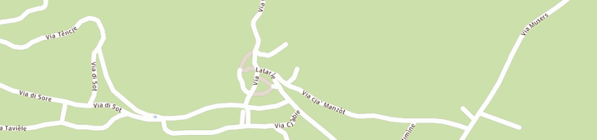 Mappa della impresa borchia angelo a CERCIVENTO