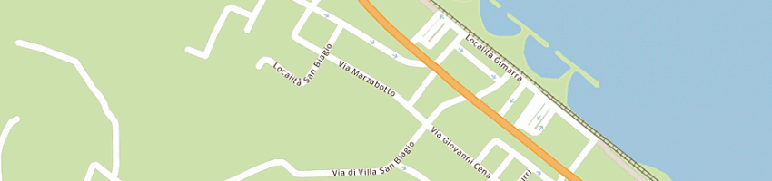 Mappa della impresa cordella tonino a FANO