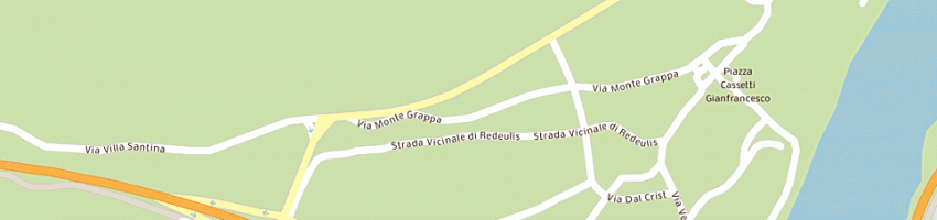 Mappa della impresa d'agostino federico a TOLMEZZO