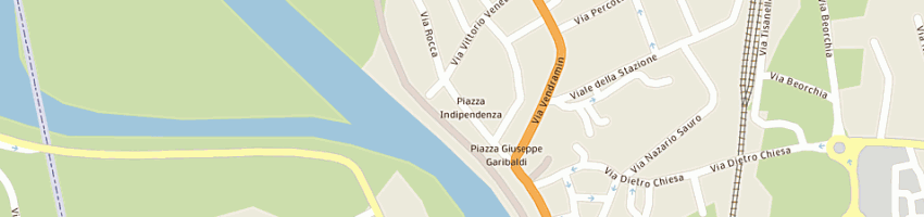 Mappa della impresa banca sbiagio del veneto orientale di cesarolo e a LATISANA