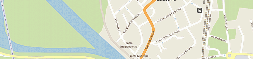 Mappa della impresa orlandi nino a LATISANA