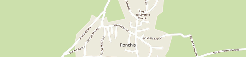 Mappa della impresa fabris zecchin germana a RONCHIS