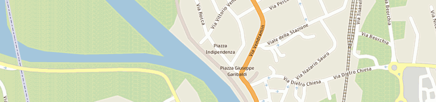 Mappa della impresa padovese ivana a LATISANA
