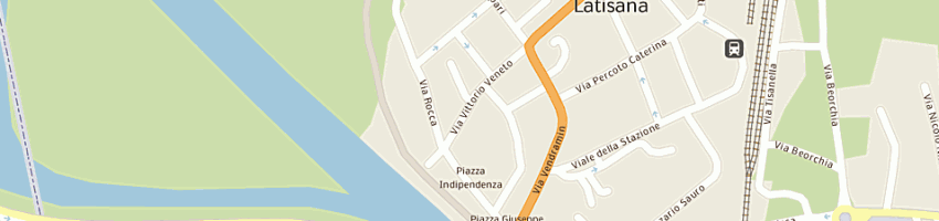 Mappa della impresa chittaro snc di casasola simona e micaela a LATISANA