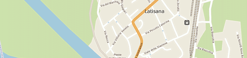 Mappa della impresa bar da marzio a LATISANA