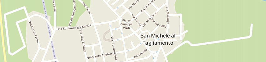 Mappa della impresa silvia snc di bonetto glaudenzio e c a SAN MICHELE AL TAGLIAMENTO
