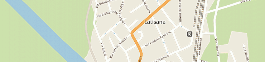 Mappa della impresa vatri emilio a LATISANA