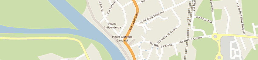 Mappa della impresa foto bertoja di bertoja luigi e c (snc) a LATISANA