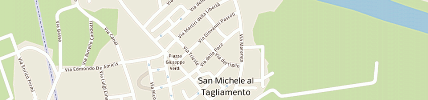 Mappa della impresa tipografia romanin a SAN MICHELE AL TAGLIAMENTO