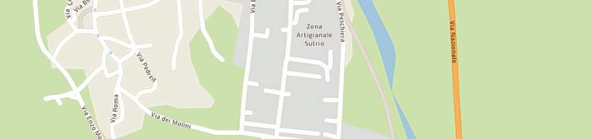 Mappa della impresa straulino danilo e figli snc a SUTRIO
