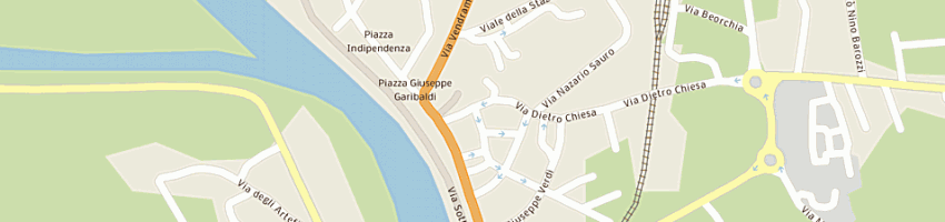 Mappa della impresa saya rubra srl a LATISANA