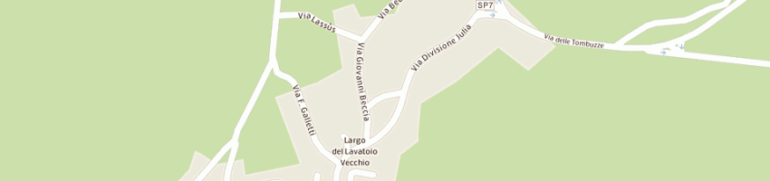 Mappa della impresa galasso gianni a RONCHIS