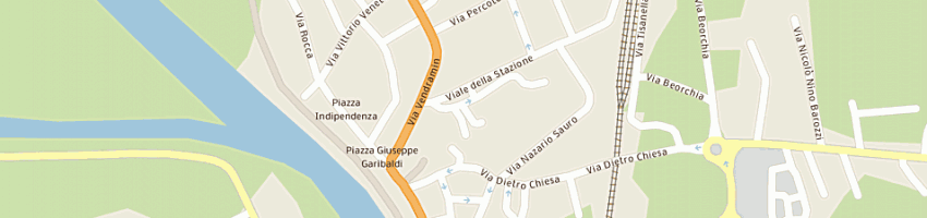 Mappa della impresa candotto luigi e costantini scala carlo srl a LATISANA