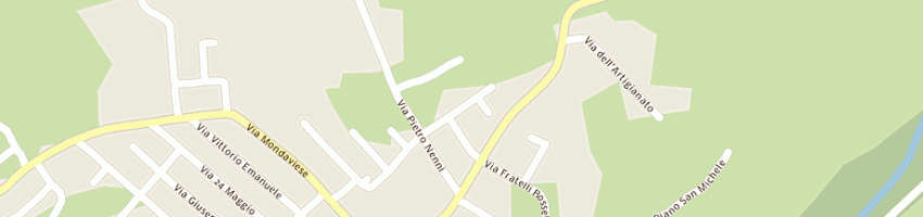 Mappa della impresa municipio di mondavio a MONDAVIO