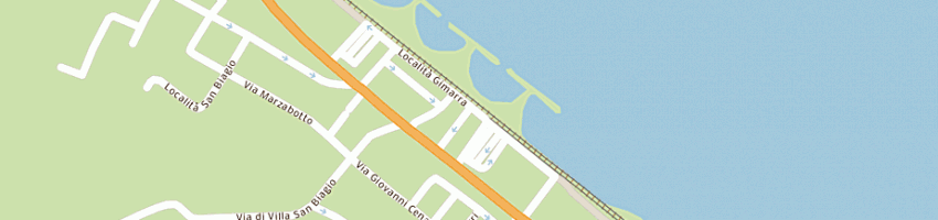 Mappa della impresa studio tecnico pedini geom angelo a FANO