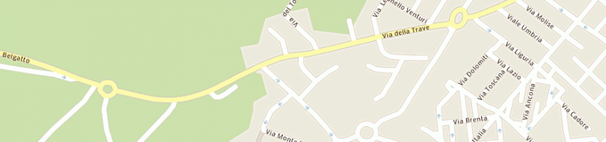 Mappa della impresa bruscia impianti di marco e francesco bruscia snc a FANO