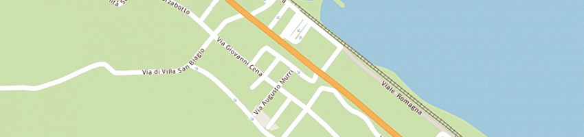 Mappa della impresa giomprini sandro a FANO