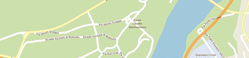 Mappa della impresa cacitti fabrizio a TOLMEZZO