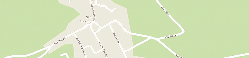 Mappa della impresa l'amico del pittore di popesso dario a UDINE