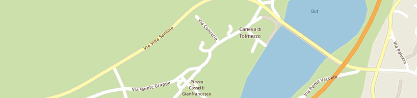 Mappa della impresa tomat fausto a UDINE