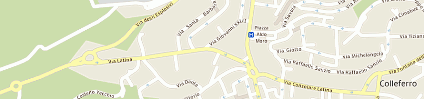 Mappa della impresa studio appio latino srl a ROMA