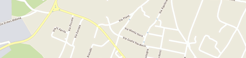 Mappa della impresa bar kennedy a SAN DANIELE DEL FRIULI