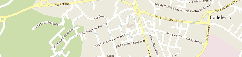 Mappa della impresa capuano lucia federica a COLLEFERRO
